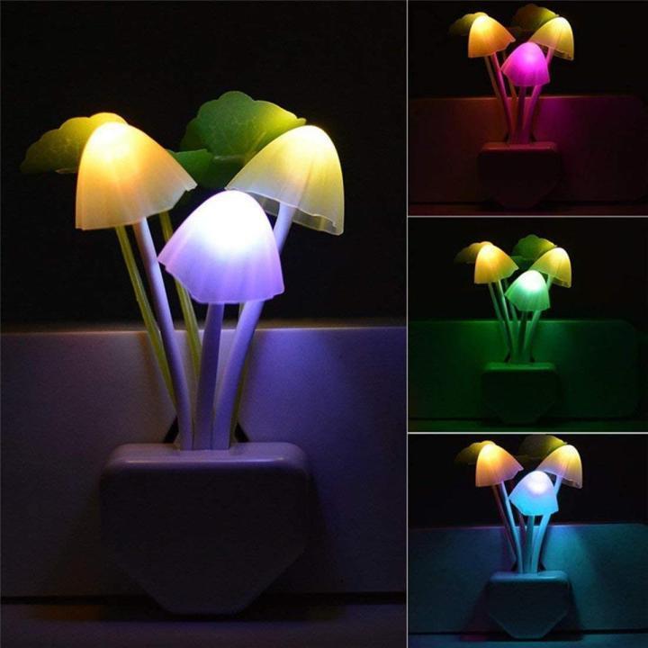 Mushroom 3D LED Light Sansor Lamp